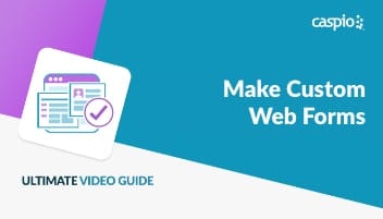 Build Custom Web Forms